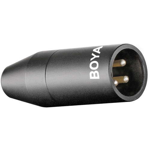  BOYA 3.5mm Mini Jack to XLR Converter